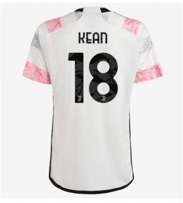 Juventus Moise Kean #18 Replica Away Stadium Shirt 2023-24 Short Sleeve